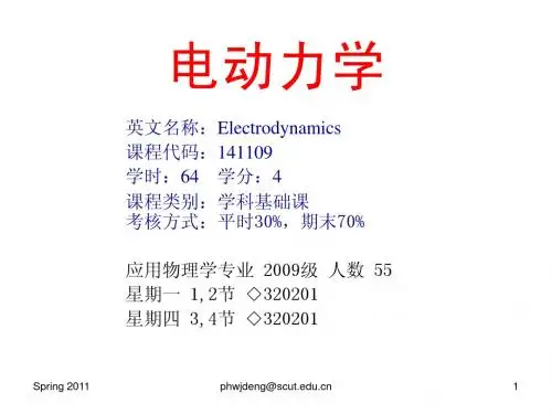 0_电动力学绪论