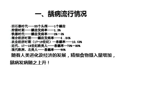 76龋病流行病学