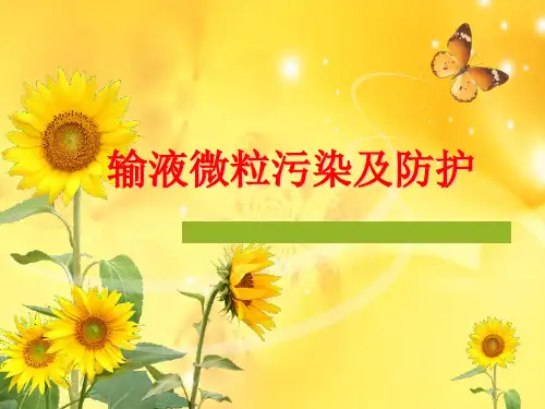 输液微粒污染及防护
