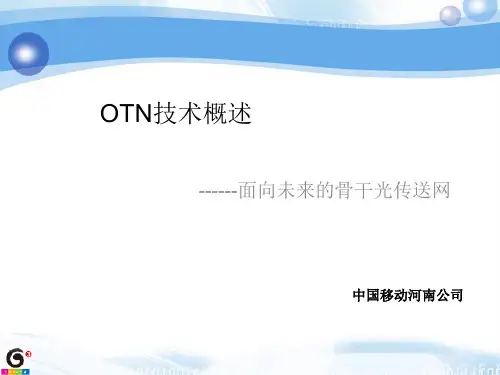 OTN技术概述_2916159