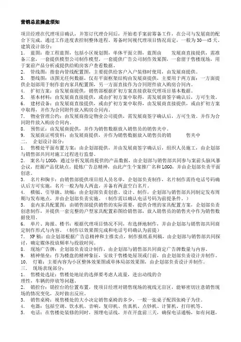 (完整版)房地产项目操盘流程