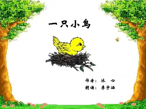 一只小鸟