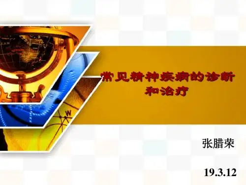 二、常见精神疾病诊断和治疗