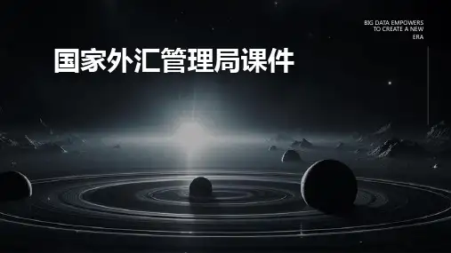 货物贸易外汇管理政策培训国家外汇管理局课件