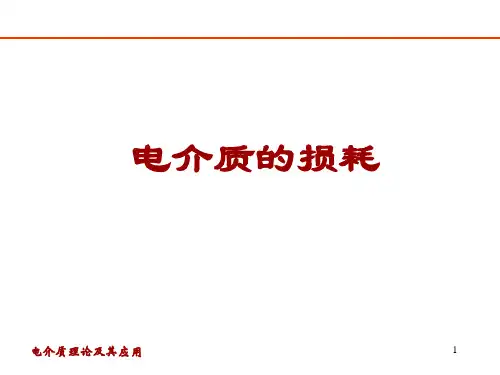 电介质与介电特性_损耗