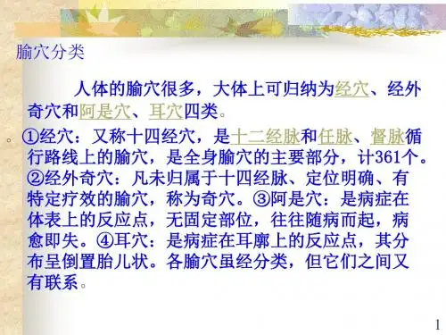护士常用穴位治疗PPT课件