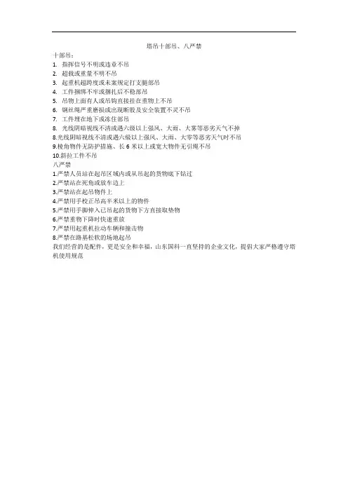 塔吊十不吊 DOC 文档 (4)