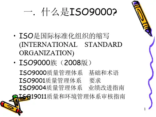 ISO基础知识讲座