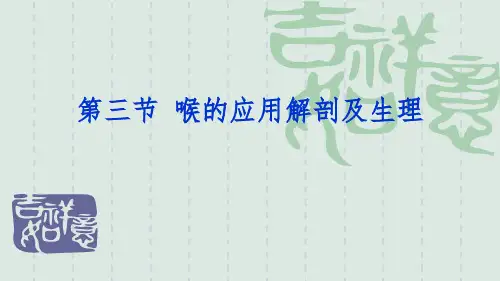 喉解剖