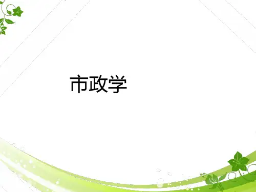 市政学(全套课件246P)