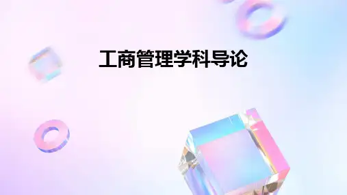 工商管理学科导论-32