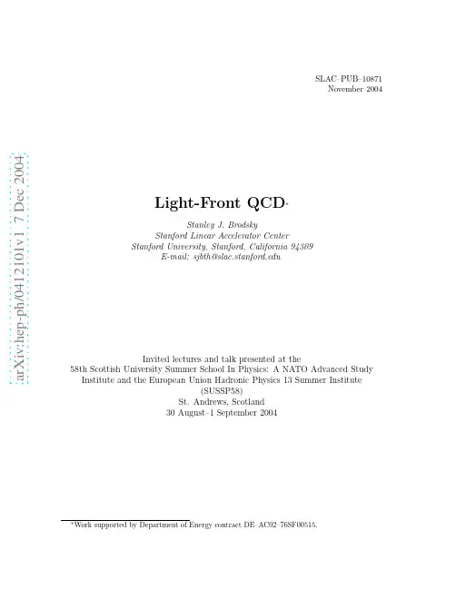 Light-Front QCD