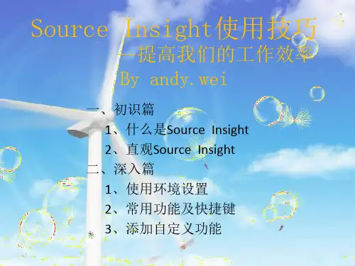 Source Insight使用技巧(全面)