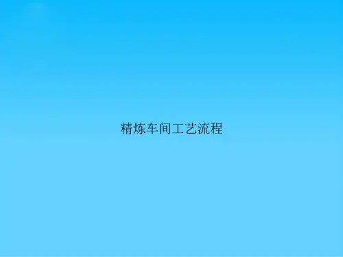精炼车间工艺流程
