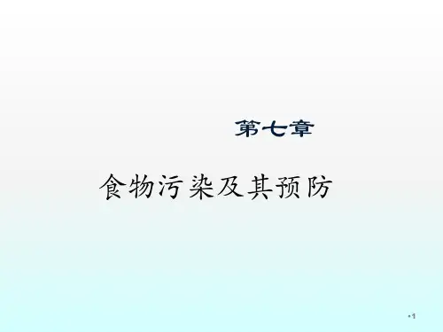 食品污染ppt课件