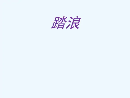 踏浪