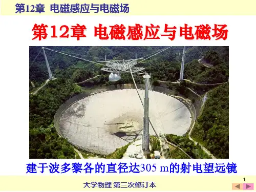 中国矿业大学(北京)《大学物理》课件 第12章 电磁感应与电磁场