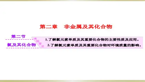 高三化学第一轮复习氯及其化合物(人教版)精品PPT课件