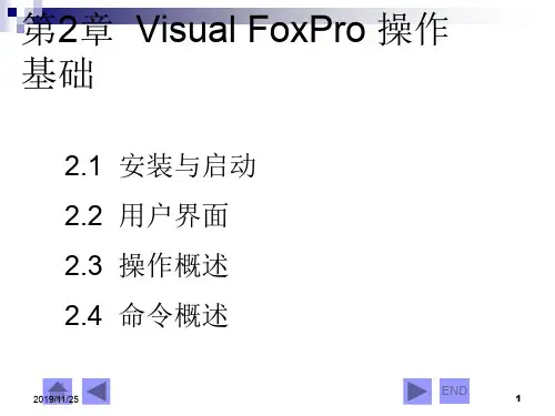 Visual-FoxPro操作基础(ppt文档)