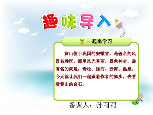 9.黄山奇石