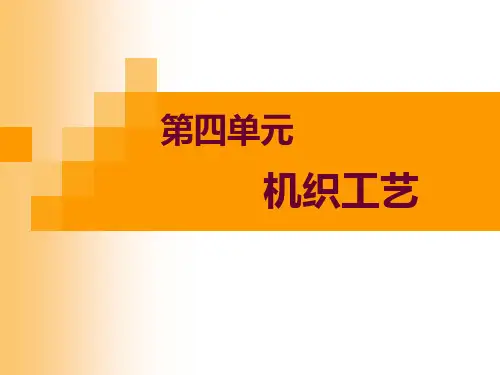 浆纱工艺1