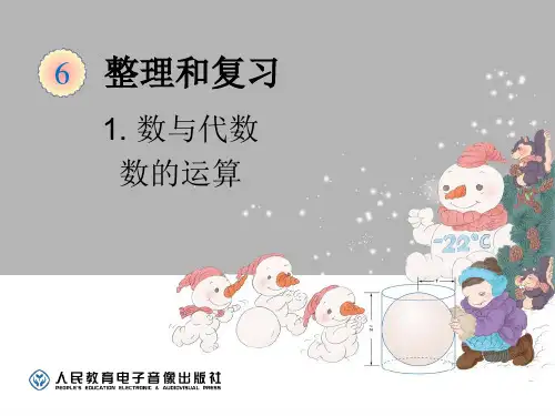 整理和复习 数的运算