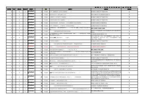 全球能源互联网题库.