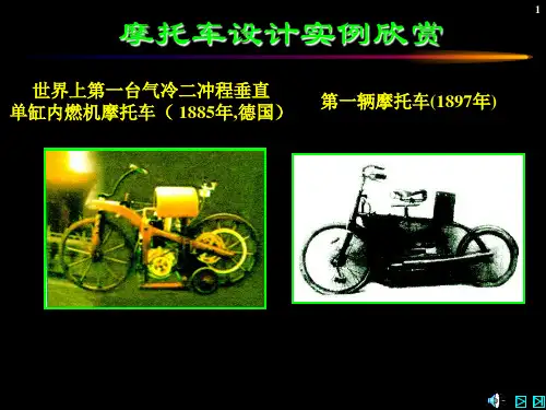 产品造型(现代产品设计欣赏)摩托车