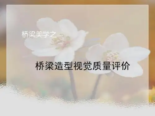 桥梁美学