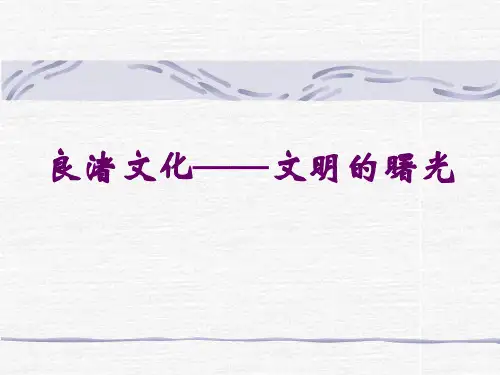 良渚文化——文明的曙光