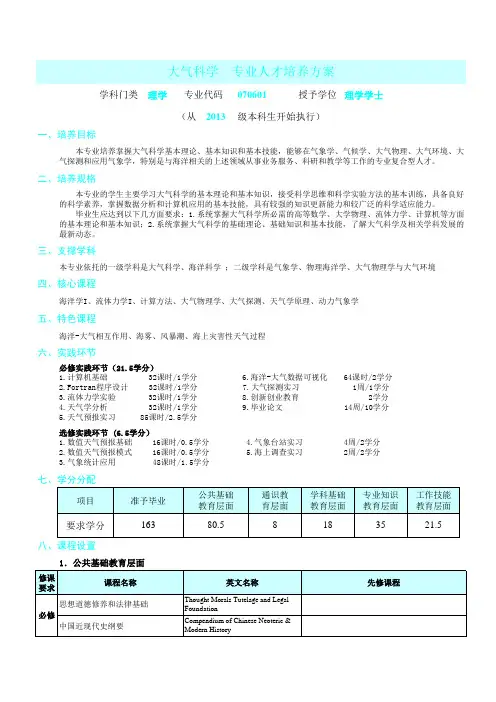 2.大气科学
