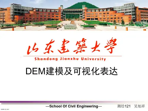 DEM建模及可视化表达