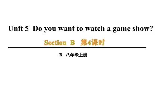 人教英语八年级上册 Unit5Section  B  第4课时  (共43张PPT)