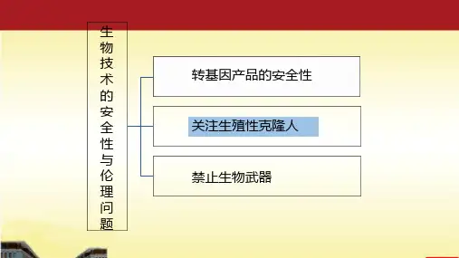 42 关注生殖性克隆人-2022高二生物同步优质课件(人教版2019选择性必修3)
