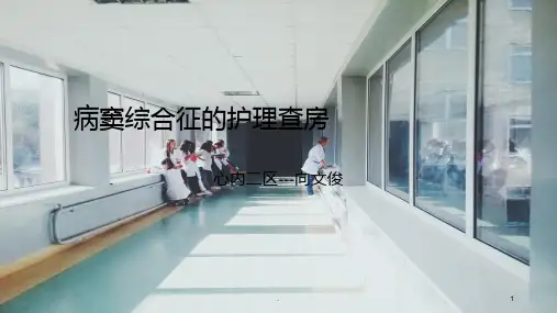 病窦综合征的护理查房PPT课件