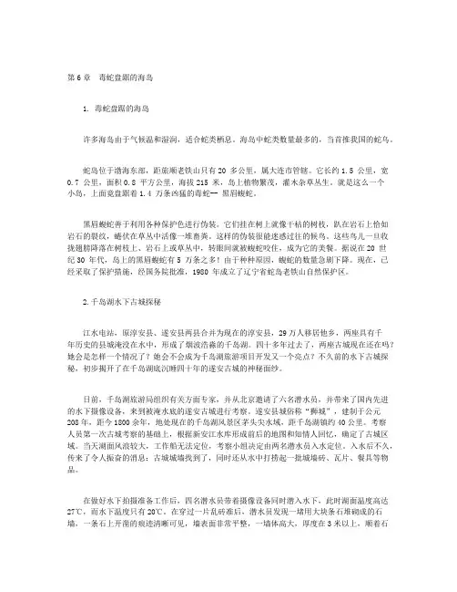 荒岛历险故事（上）-第6章