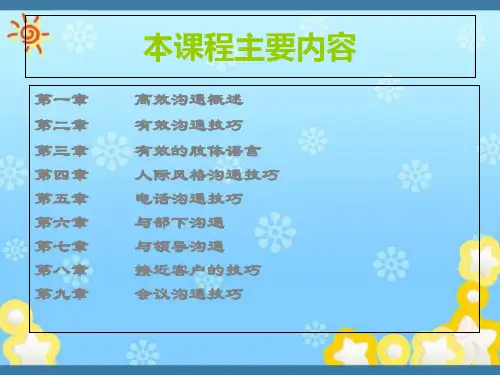 沟通与倾听技巧修改ppt课件