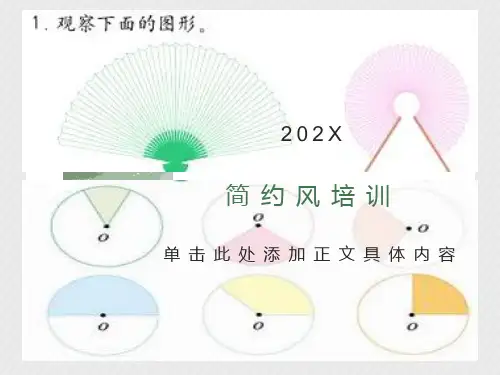 数学六年级上册《扇形的面积》PPT课件