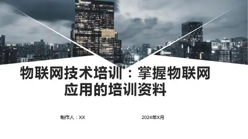 物联网技术培训：掌握物联网应用的培训资料