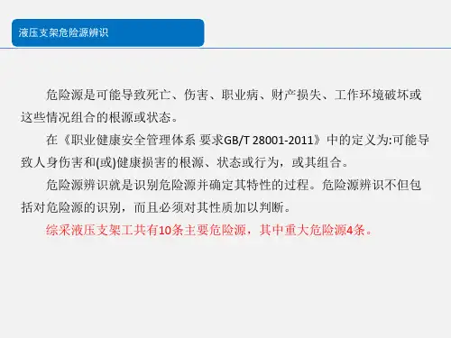 4.1010液压支架危险源辨识