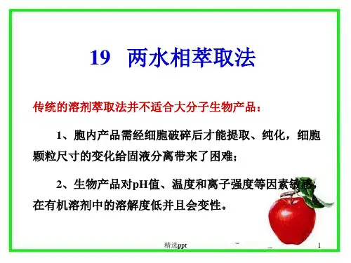 《两水相萃取法》PPT课件