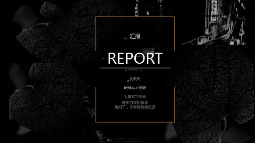 北欧风汇报PPT