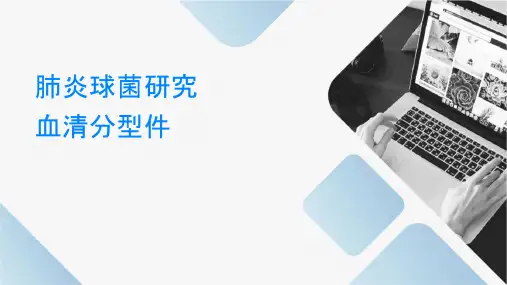 肺炎链球菌研究现况及血清分型课件