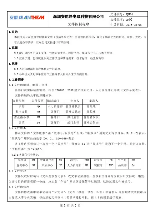 QP01文件控制程序