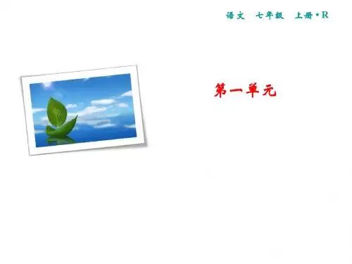 2019秋人教部编版七年级语文上册课件：第1单元 1 春 (共27张PPT)