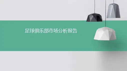 足球俱乐部市场分析报告