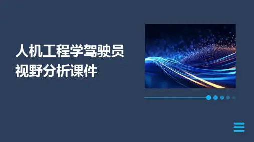 人机工程学驾驶员视野分析课件