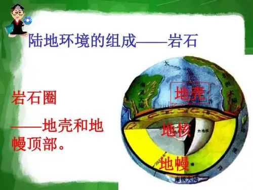 陆地环境的组成——岩石
