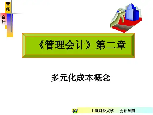 第二章多元化成本概念-PPT精品文档29页
