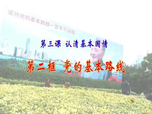 党的基本路线3